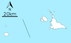 水納島の位置（宮古列島内）