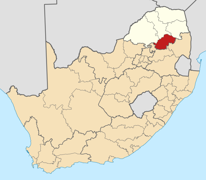 File:Map of South Africa with Sekhukhune highlighted (2011).svg