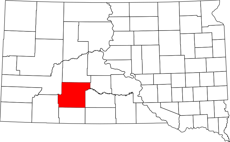 صورة:Map of South Dakota highlighting Jackson County.svg