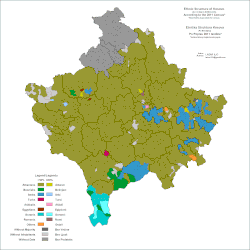 Etnické složení Kosova