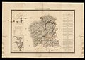 Mapa de Galicia con las nuevas divisiones (1837)