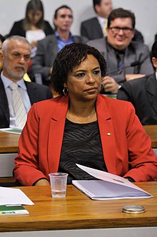 Mariléia dos Santos (Michael Jackson) na CE - Comissão de Educação, Cultura ve Esporte do Senado Federal.jpg