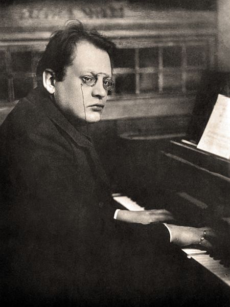 Reger at the piano, c. 1910