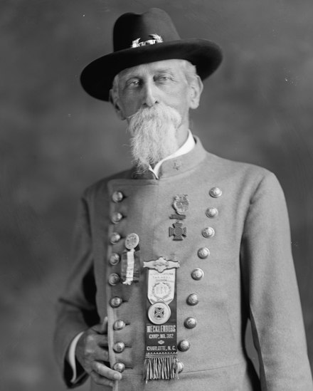 P. P. Zimmerman, member of the United Confederate Veterans in 1905