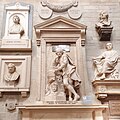 Poets' Corner, Westminster Abbey, with the Shakespeare memorial