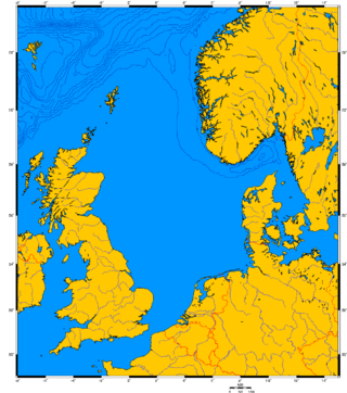 <span class="mw-page-title-main">Norwegian trench</span> Elongated depression in the sea floor off the southern coast of Norway