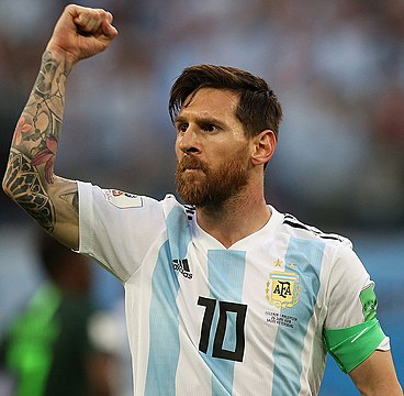 Option ϴ (Messi with Argentina at the 2018 FIFA World Cup)