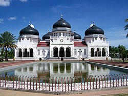 Baiturrahman Grand Mosque in Banda Aceh