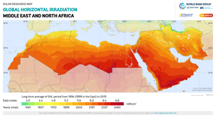Global Horizontal Irradiance in North Africa and the Middle East. Middle-East-and-North-Africa GHI mid-size-map 220x119mm-300dpi v20170928.png