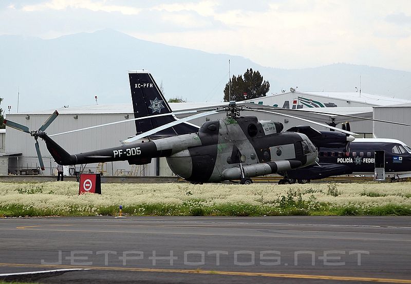 File:Mil Mi-17MTV-1 Hip, Mexico - Police JP6047258.jpg