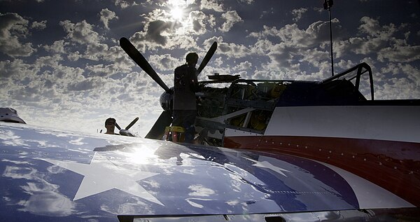 Miss America Preparing for final Air Race 2023