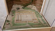 A model of Fort Massachusetts located at the Fort Garland Museum in Fort Garland, Colorado. Notice how some of the buildings were included as part of the wall and how the entire Fort was built of wood. Model of Fort Massachusetts.jpg