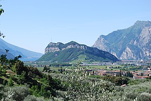 North and east side of Monte Brione