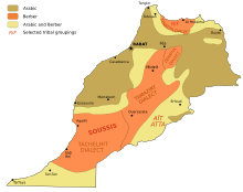 Ethnic map of Morocco (1973) Morocco ethno 1973 all.svg