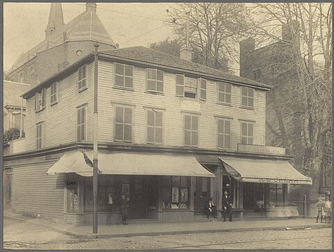 Birthplace of Morse, Charlestown, Massachusetts, c. 1898 photo