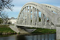 Мост через реку Ольше в городе Карвина