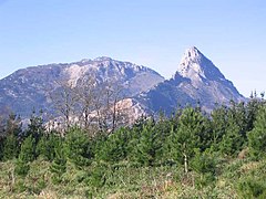 Monte Mugarra (964m), (Vizcaya, País Vasco España) Vista general