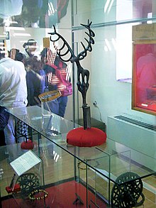 Hittite artifacts on display at the Museum of Anatolian Civilizations, Ankara. MuseumOfAnatolianCivilizationsHittiteArtifacts.jpg