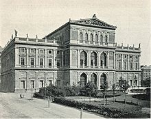 Wiener Musikverein um 1898 (Quelle: Wikimedia)