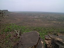 Savanna forest mosaic in Ghana Nakpanduri cliffs1.jpg