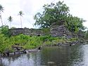 Einige Ruinen von Nan Madol