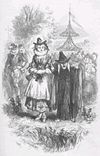 Two of the accused witches, Anne Whittle (Chattox) and her daughter Ann Redferne