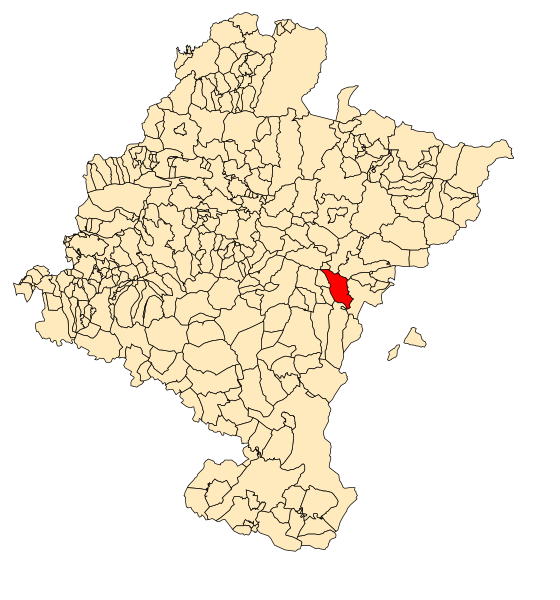 File:Navarra - Mapa municipal Aibar.svg