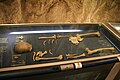Neanderthal 1, considerado el holotipo de la especie. Este esqueleto se encontró antes que Darwin expusiese la evolución de las especies y causó a Schaaffhausen grandes problemas académicos hasta su muerte.