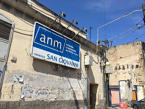 Neapolitan Mobility Company (ANM) in Naples