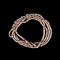 Neolithic necklace of calibrated discoid talc pearls. (26 October 2010‎)