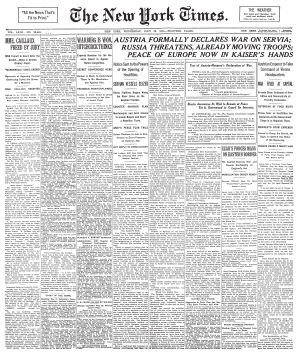 New York Times Frontpage 1914-07-29.png