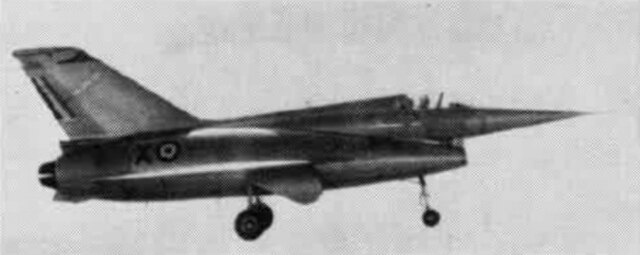 The Griffon I during a test flight, c. 1956