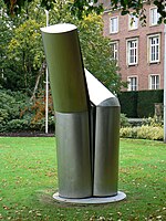 Doppelsäule (1970), beeldenroute Kunstwegen in Nordhorn