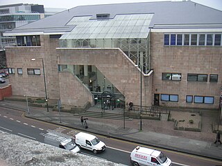 <span class="mw-page-title-main">Nottingham Crown Court</span> Judicial building in Nottingham, England