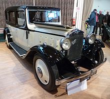 Sixteen Carlton 7-seater 1934 OC 8149 - 1934 Austin 166 Carlton Saloon.jpg