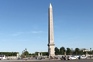 Luxor Obelisks Pair of Egyptian obelisks, one of which is now in Paris
