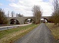 Stone arch bridge on Ostmarkstrasse