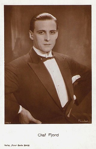 <span class="mw-page-title-main">Olaf Fjord</span> Austrian actor, film director and film producer (1897–1945)