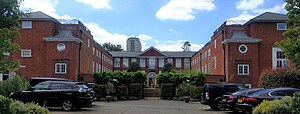 Original 1927 Wandsworth School building in 2019, converted into flats Old Wandsworth School, converted to flats.jpg