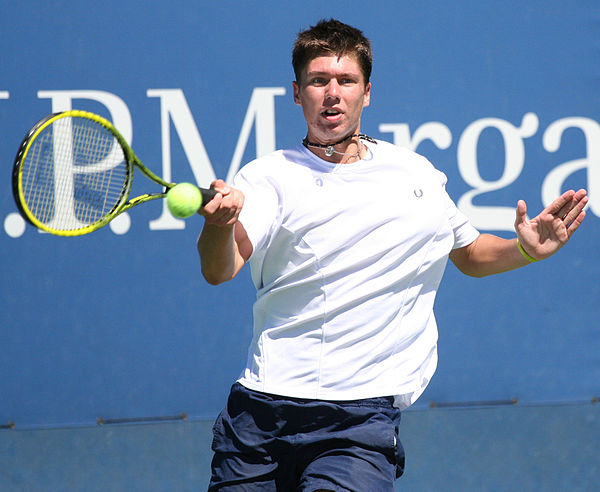 Oliver Golding in action during the 2010 US Open