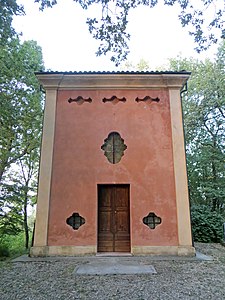 Oratoire de la Sainte Vierge (Castellaro, Sala Baganza) - façade 2 2019-09-16.jpg