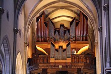 Forbach'taki Saint-Rémi kilisesinin organı