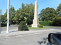 The Obelisk at NY 25. A view from NY 25 would be better.