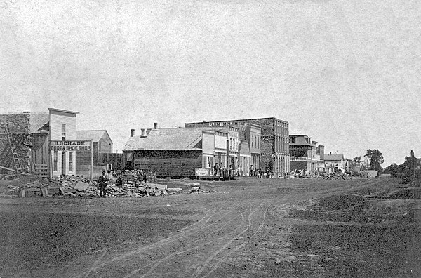 Main Street, circa 1865–1900