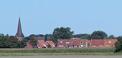 Skyline of Otterndorf