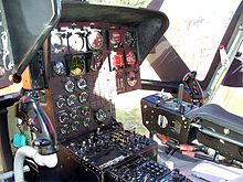 Cockpit einer Bo 105-P PAH 1 A1