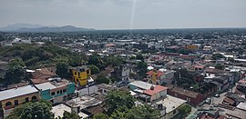 Tonalá - city panorama (towards the sea)