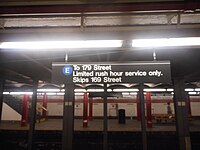 Parsons Blvd; Rush Hour E train to 179th St.jpg