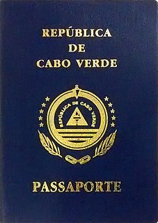 Cape Verdean passport passport