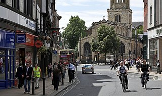 Pavement (York) Street in York, England